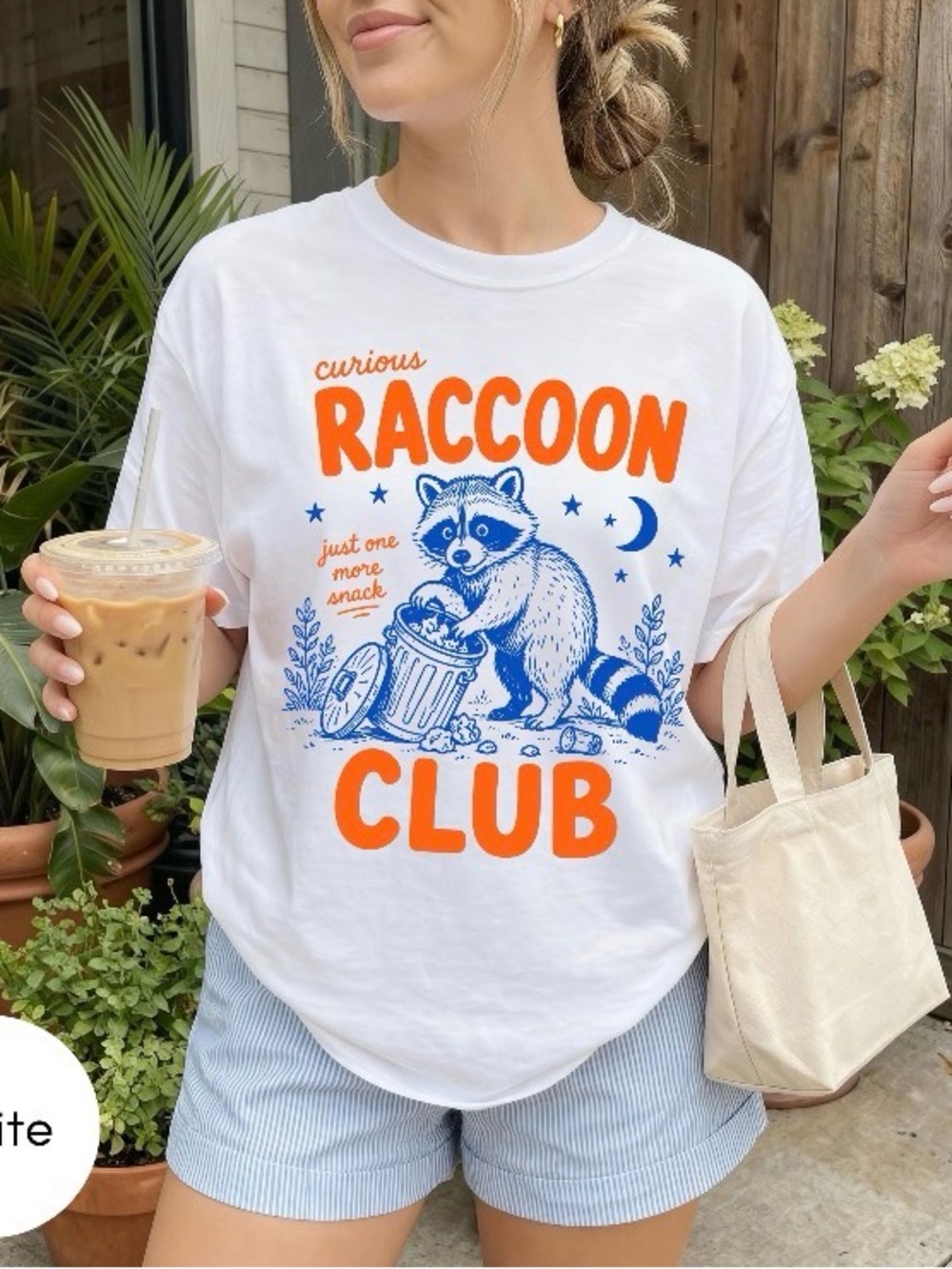 Raccoon Club Shirt, Trendy Doodle Raccoon Lover Comfort Colors T-Shirt